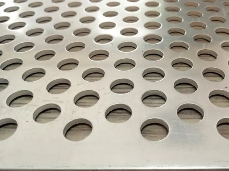 Round holes Perforated Aluminum