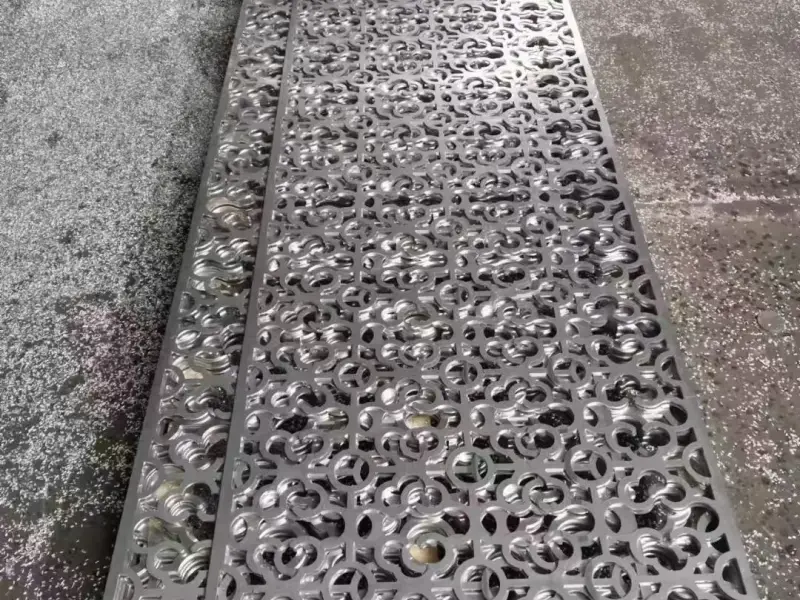 Perforated Aluminum patterns