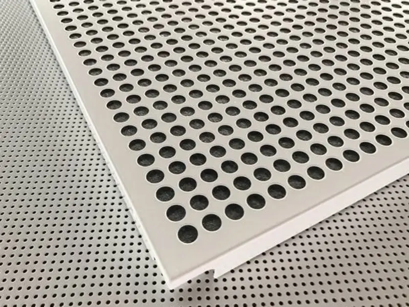 Perforated Aluminum with round holes