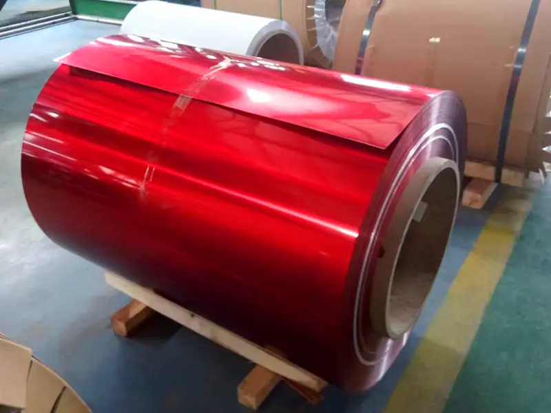 Roller Color Coated Aluminum