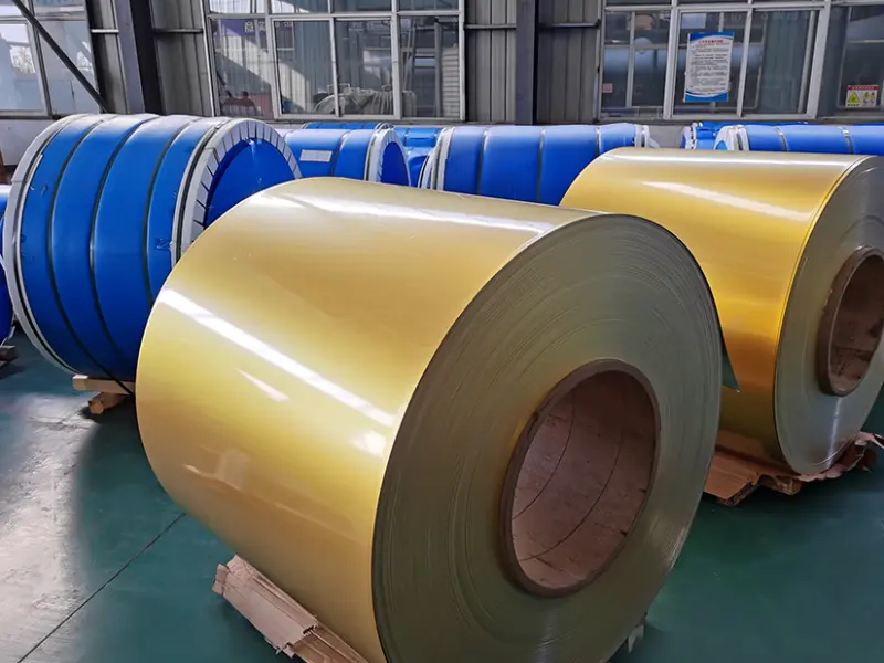 Roller Color Coated Aluminum