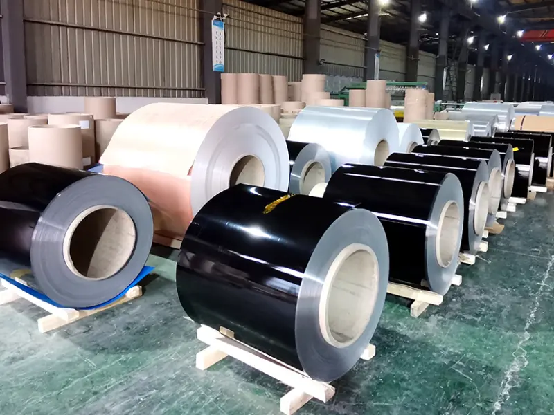 Roller Color Coated Aluminum