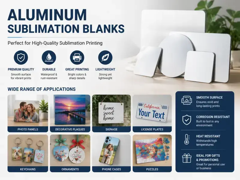 A4 Aluminum Sublimation Sheet: Size, Price and Applications