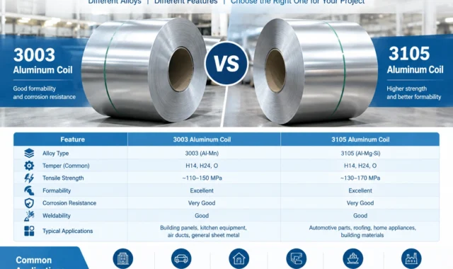 3003 vs. 3105 Aluminum Coil